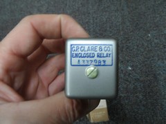 Vintage C.P. CLARE ENCLOSED RELAY A337983 8 PIN CP clare