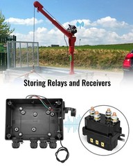 Winch Solenoid Relay Control Contactor Box for 8000-17000Lbs Electric ATV UTV Wi