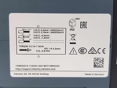 SIEMENS 3RN2010-1CW30 SIRIUS THERMISTOR MOTOR PROTECTION RELAY