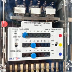 ALSTOM CAG34AF71A INSTANTANEOUS DIFFERENTIAL PROTECTION RELAY