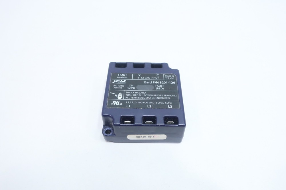 Icm ICM401-AU7104 3ph Line Monitor Relay 190-600v-ac
