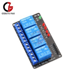 10pcs 4Channel 3V 3.3V Relay Module for Arduino Raspberry PIC AVR DSP ARM MSP430