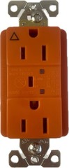 Eaton Arrow Hart TRIG5262RNS 15A 125V Surge Protection Duplex Receptacle Orange