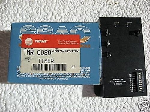 NEW SSAC TRANE TMR 0080 TIMER