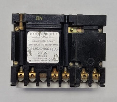 GE General Electric CR120AD06048 AA 300V 10Amp 24V DC Series A Industrial Relay