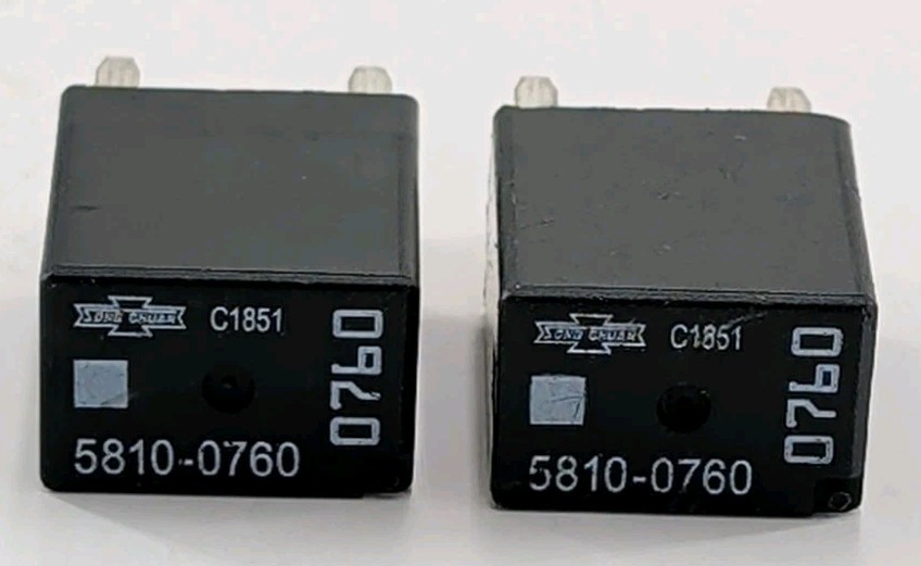2pcs 5810-0760 12VDC 35A 4Pins Automotive Relay