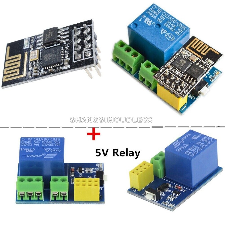 DIY 5V Wifi Relay Module +ESP8266 ESP-01S for TOI APP Controller Smart Home