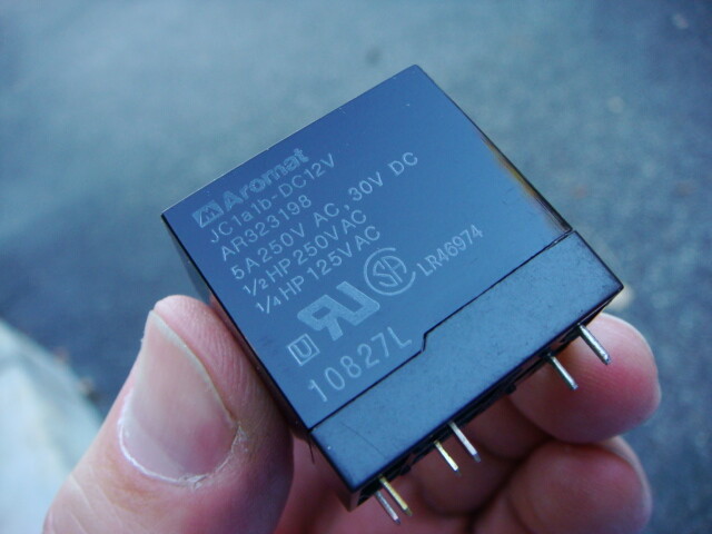 LOT 5 12V AROMAT RELAYS JC1a1b-DC12V (both SPST-NO and SPST-NC) – New and Unused