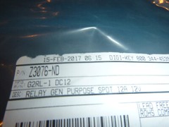 Lot of 30 Omron G2RL-1 DC12 SPDT 12V relays