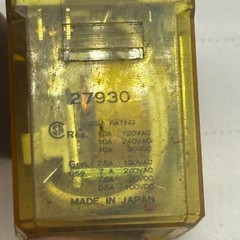 IDEC RR3B-UL RELAY 24VAC 27930 RR3BUL RELAY ⭐