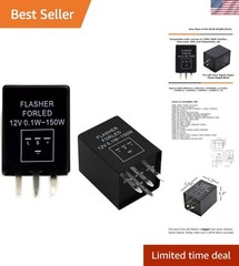 4-Pin EP29 EP29N Electronic LED Flasher Relay Fix for LED Turn Signal Bulbs H…