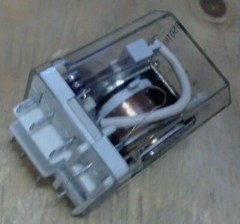 SQUARE D SCHNEIDER 8501KU12P14V20 RELAY 11 PINS SER.D 120V DPDT -FREE SHIPPING