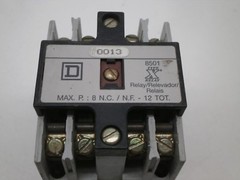 Square D 8501 XO 20 Type X Industrial Control Relay, 8501X020