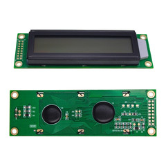 Compact 116x37x12mm ST7920 LCD Screen with 3.3V Operation and 3-LED Backlight