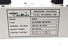 Time Mark Corporation C263 3-PH Power Monitor 98000303 4107 (No Box)