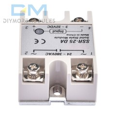 DC3-32V to AC24-380V 25A/40A/60A SSR-25DA 40DA 60DA Solid State Relay Module US