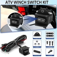 12V 250A Winch Solenoid Relay Contactor Kit For ATV UTV 2000-5000lbs