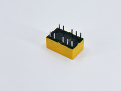 DF2E-L2-DC9V Aromat Low Profile Signal Relay 9VC DPDT 1A 2-Coil Latching 10-Pin