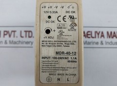 MEAN WELL MDR-40-12 Single Output Industrial Din Rail 100-240V AC 50/60HZ