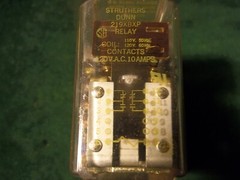 STRUTHERS DUNN Relay 219XBXP- 120VAC w/Socket P/NO27390 New No Box ~ Aisle L